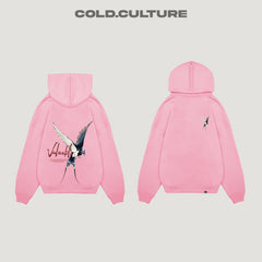 Pink Plumage Hoodie